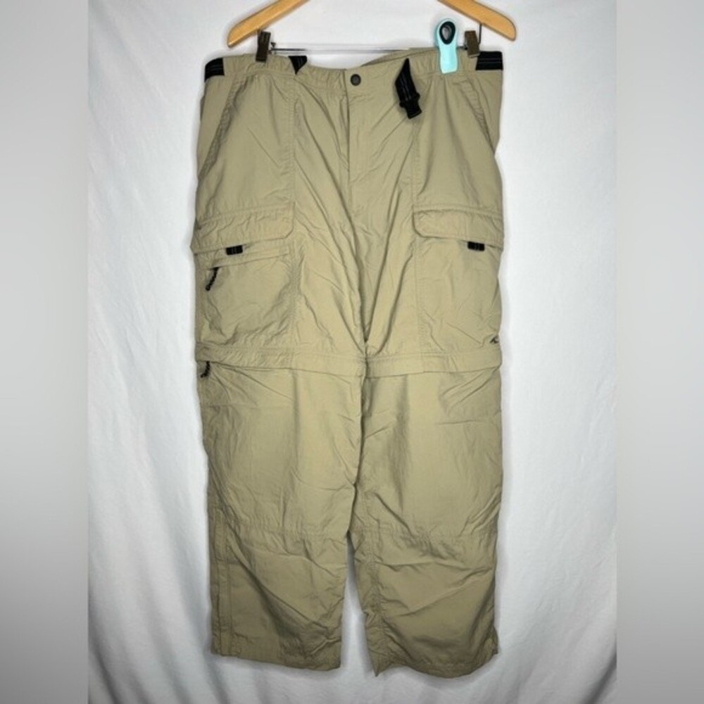 Eastern Mountain Sports Pants EMS Convertible Cargo Belted Size 40x32 For men’s